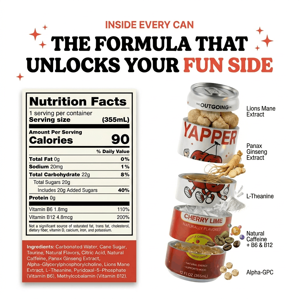 Yapper Social Energy Drink