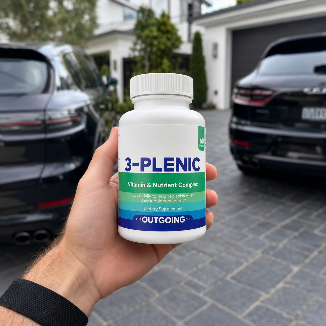 3-Plenic | Nicotine & Stimulant Use Replenishment Complex | 30 day supply