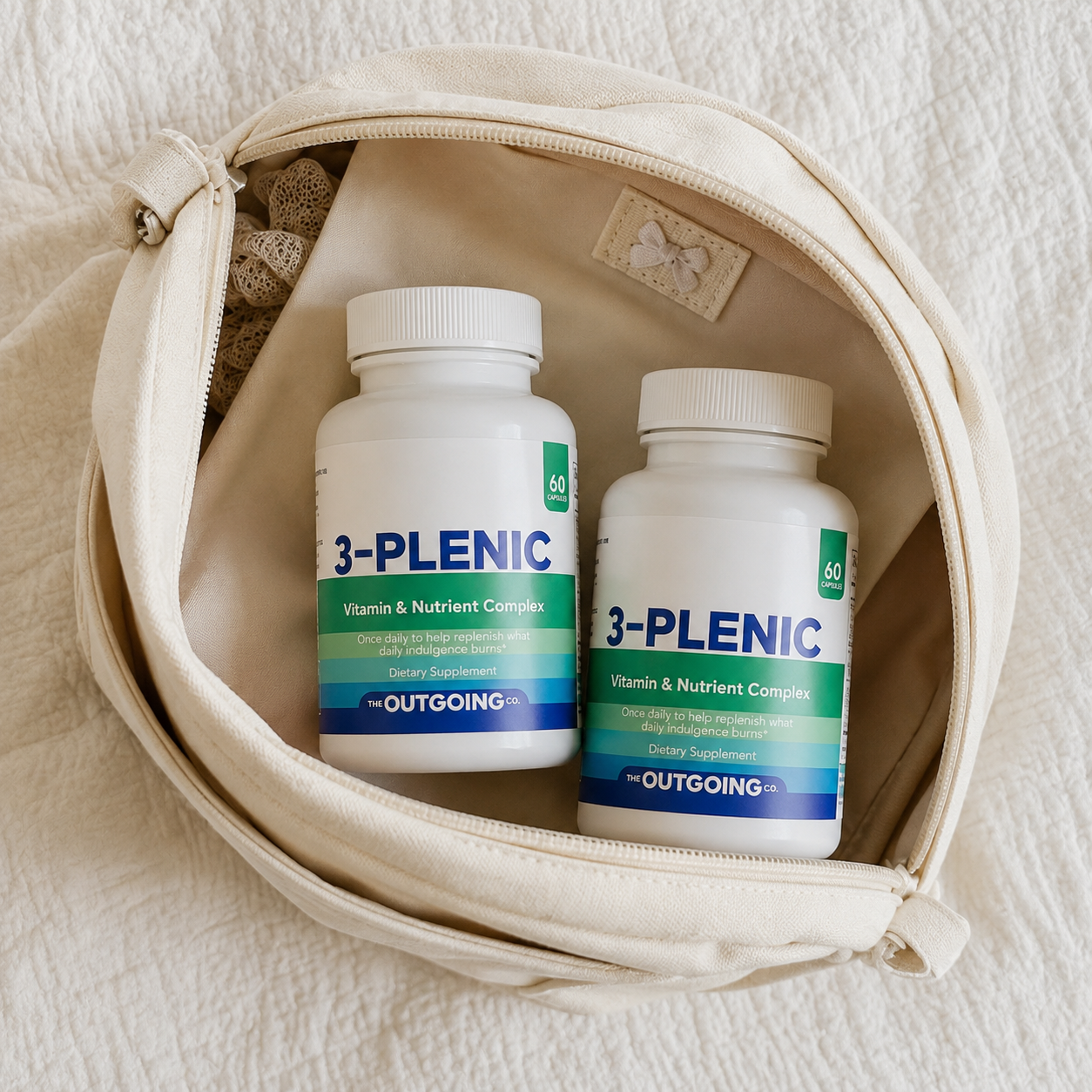 3-Plenic | Nicotine & Stimulant Use Replenishment Complex | 30 day supply