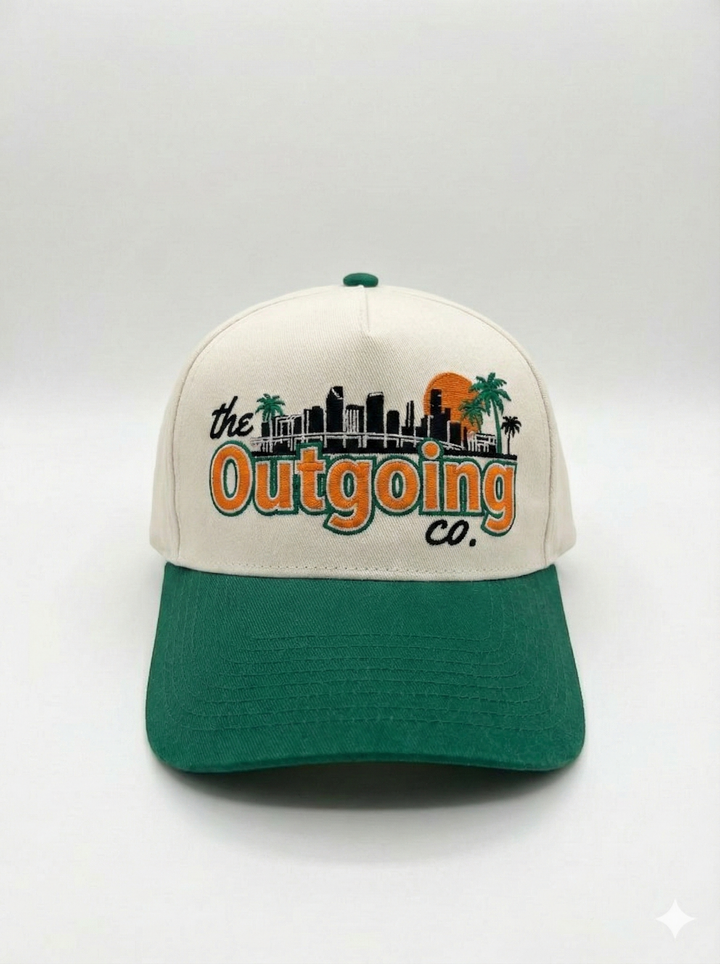 The Outgoing Co. 5-Panel Logo Hat