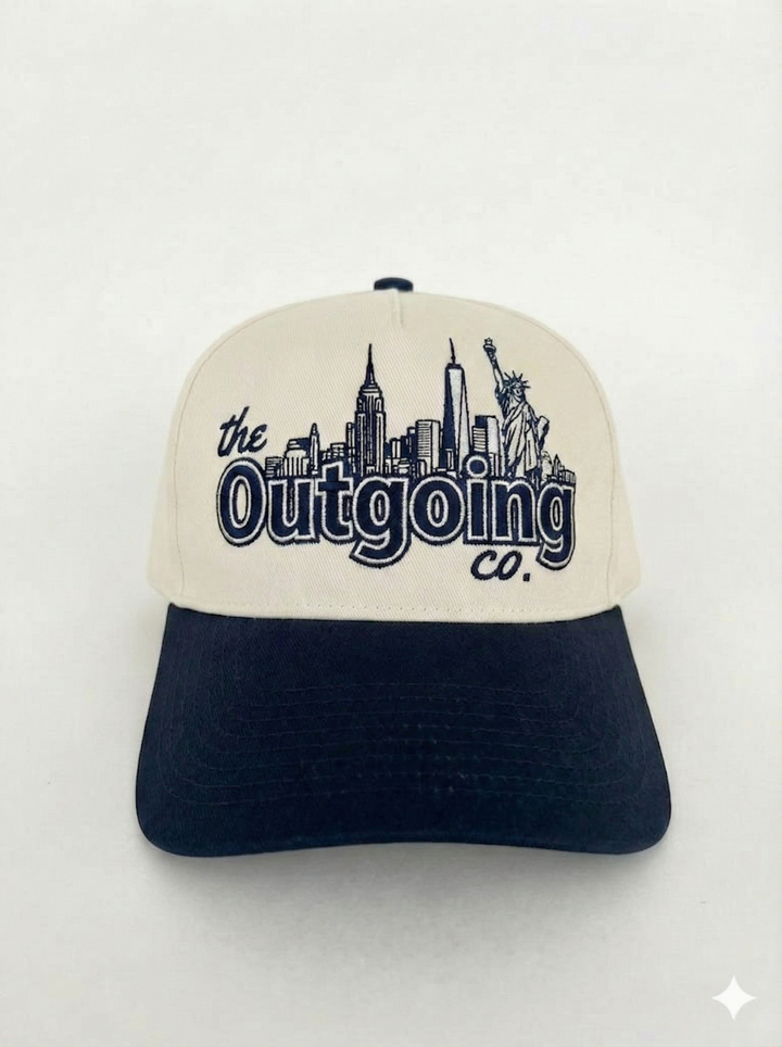 The Outgoing Co. 5-Panel Logo Hat