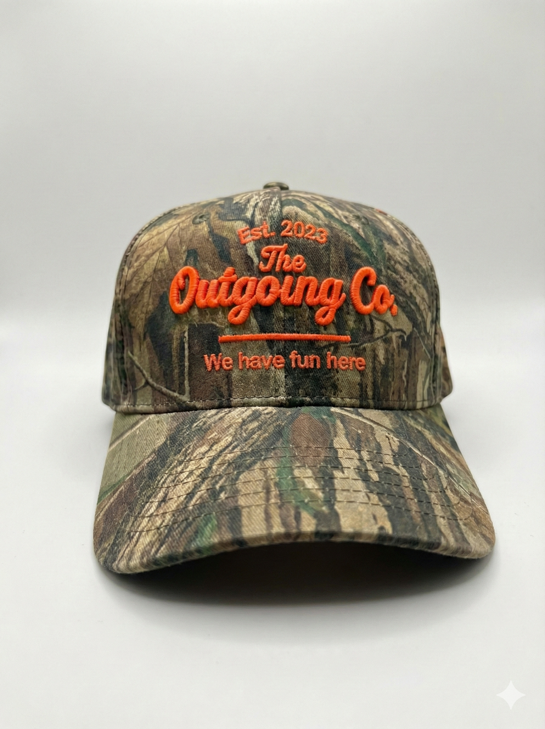 The Outgoing Co. 5-Panel Logo Hat