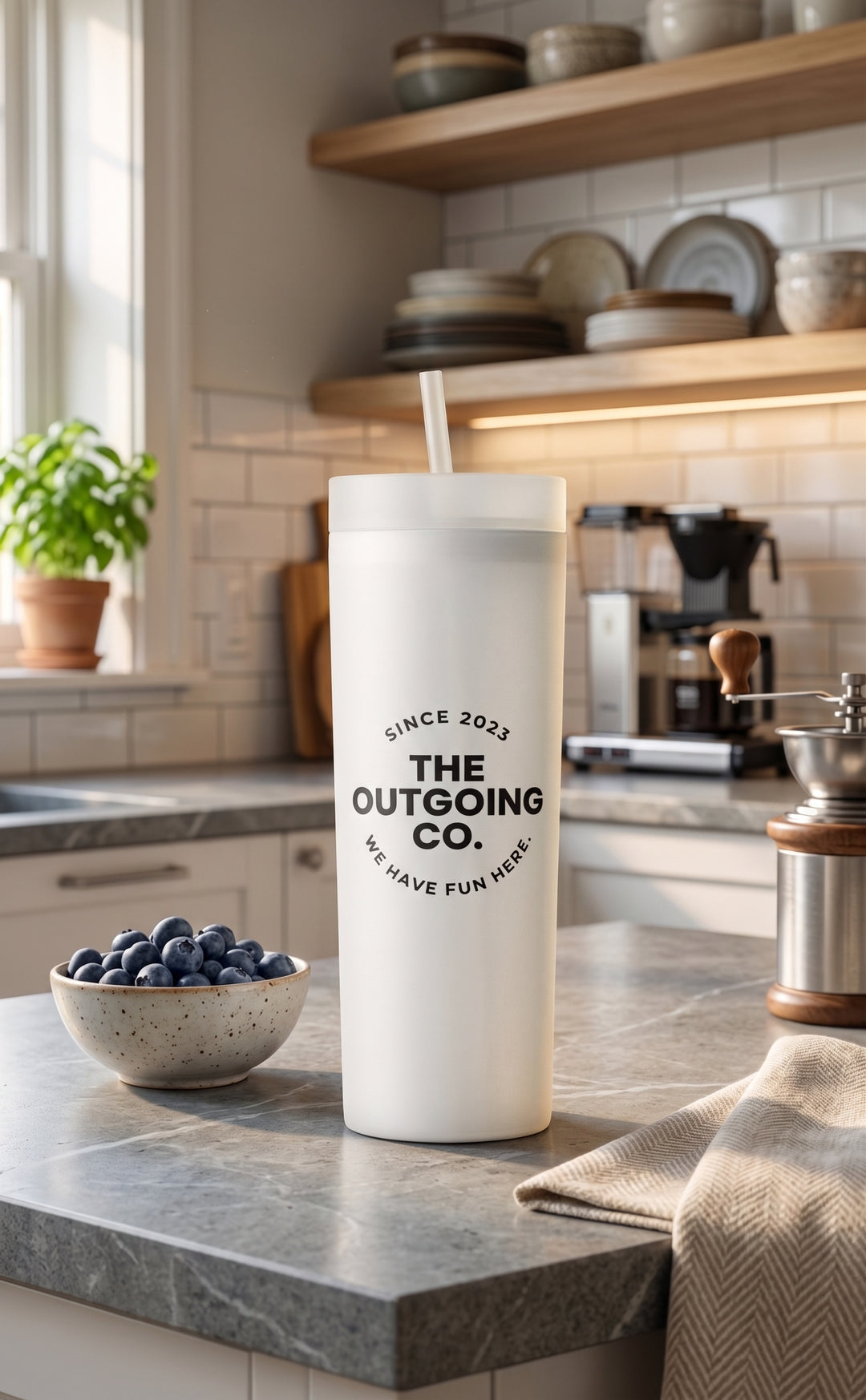 The Outgoing Co Tumbler