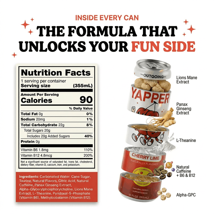 Yapper Social Energy Drink