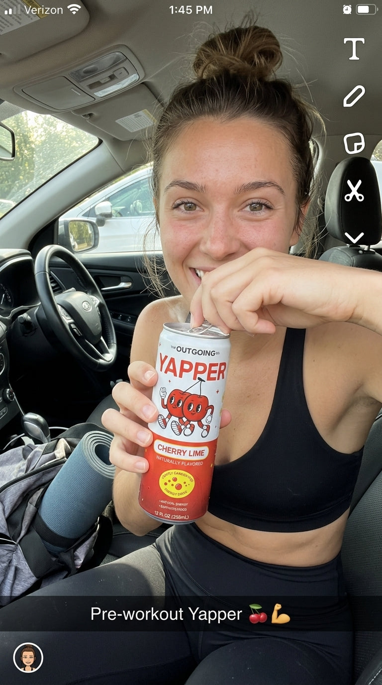 Drink Yapper before your workday or workout